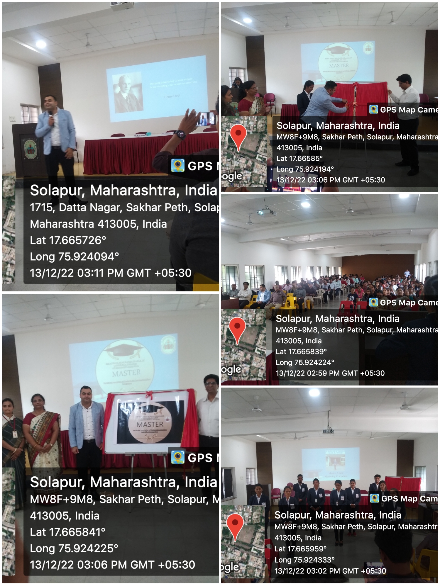MASTER Marketing Association Inauguration